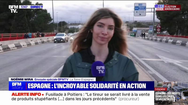 Crues meurtrières en Espagne: l'incroyable élan de solidarité