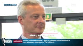 Bruno Le Maire au chevet des entreprises touchées par la crise du coronavirus