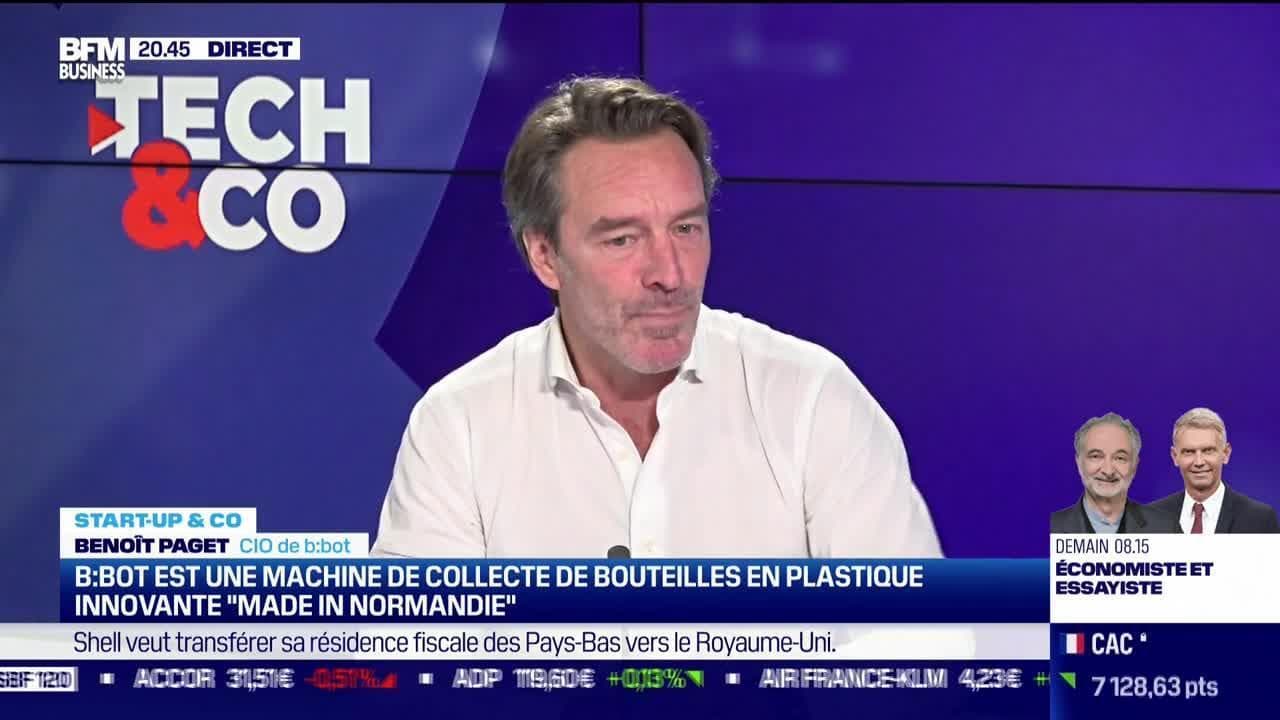 Benoît Paget (b:bot) : B:bot Est Une Machine De Collecte De Bouteilles ...