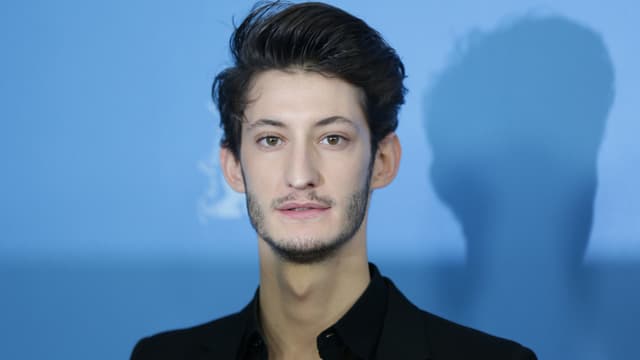 L'acteur Pierre Niney à la projection de "Yves Saint Laurent à Berlin en février 2014.