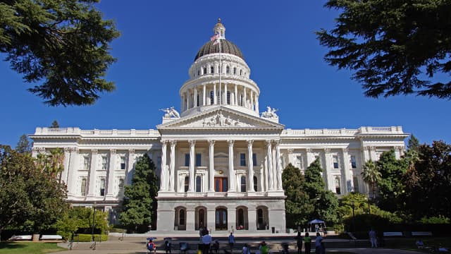 Capitole de Californie à Sacramento 