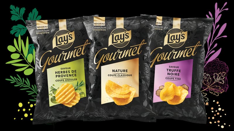 Lay's dévoile, ce lundi 6 octobre, une gamme premium de trois nouvelles saveurs de chips.
