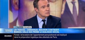 "Emmanuel Macron fait du Valls, il dit tout haut ce qu'il pense tout bas" - 16/03