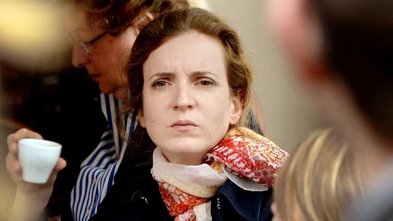 Nathalie Kosciusko-Morizet lors d'une réunion avec des militants à Paris le 1er juin 2013.