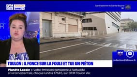 Toulon: un homme fonce sur la foule et tue un piéton