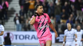Jeremy Ward au moment où le Stade Français a validé son maintien en Top 14 à la dernière journée, 7 juin 2025