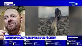 Paris: un pêcheur a sorti un poisson de plus de 2m du canal de l'Ourcq