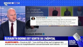 Covid-19: la ministre du Travail Élisabeth Borne annonce sur Twitter être "sortie de l'hôpital à l'instant"
