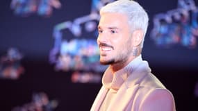 Le chanteur M Pokora aux NRJ Music Awards en novembre 2022.