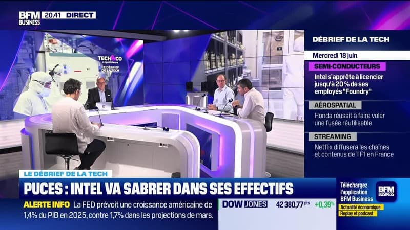 Puces : Intel va sabrer dans ses effectifs - 18/06