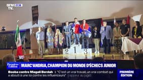 Marc'Andria Maurizzi, le Français champion du monde d'échecs junior