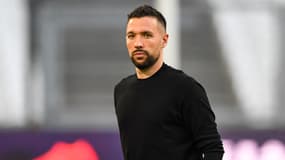 Francesco Farioli lors d'OM-Nice (2-2, L1), le 24 avril 2024