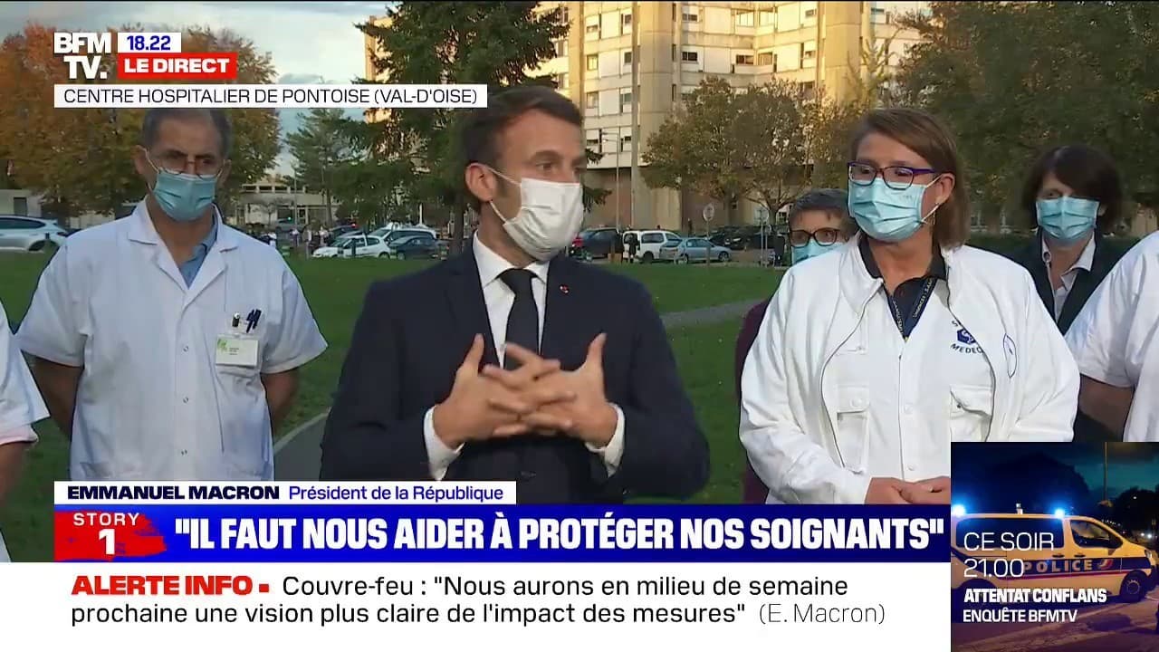 Emmanuel Macron sur le système de santé: "Il y avait ...