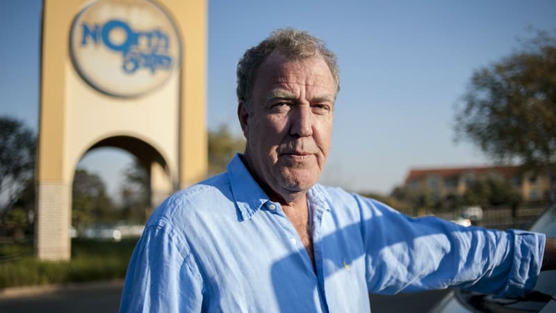 Jeremy Clarkson, présentateur emblématique de "Top Gear". - Stefan Heunis/AFP
