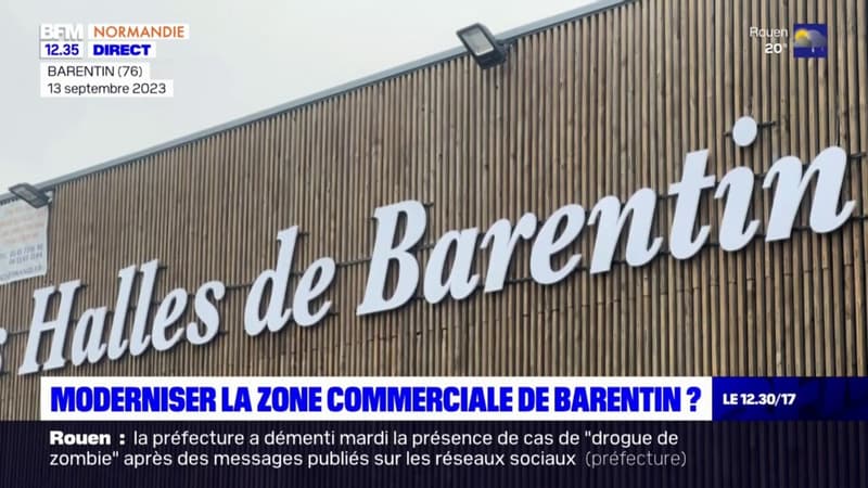Moderniser la zone commerciale de Barentin, une bonne idée pour les habitants?