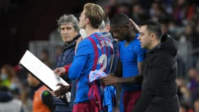 Ousmane Dembélé et Xavi