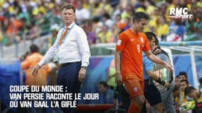 Coupe du monde : Van Persie raconte le jour où Van Gaal l'a giflé