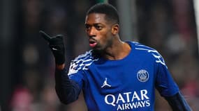 Ousmane Dembélé lors du match de Ligue des champions entre le PSG et Brest - le 11/02/2025