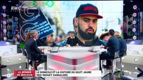  Le domicile d'Eric #Drouet vandalisé : "Ça me fait un peu sourire quand Éric #Drouet dit que l'État se dédouane de tout alors qu'il nie toutes responsabilités pour les violences lors des manifestations des #giletsjaunes !" Johnny Blanc #GGRMC 