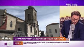 RMC chez vous : Ceyrat, retour sur les cloches de l'église Boisséjour - 31/12