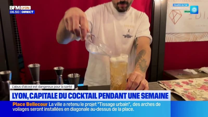 Lyon: les cocktails à l'honneur pendant une semaine