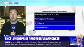 SNCF: une reprise progressive annoncée pour ce lundi
