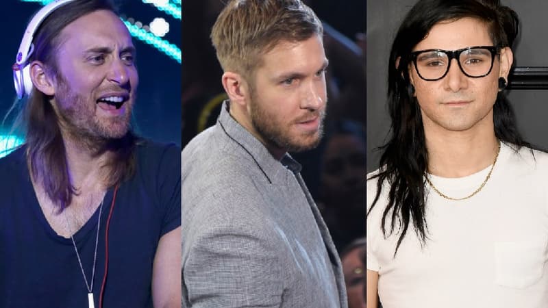 David Guetta, Calvin Harris et Skrillex vont partie des DJs, les mieux payés au monde en 2017