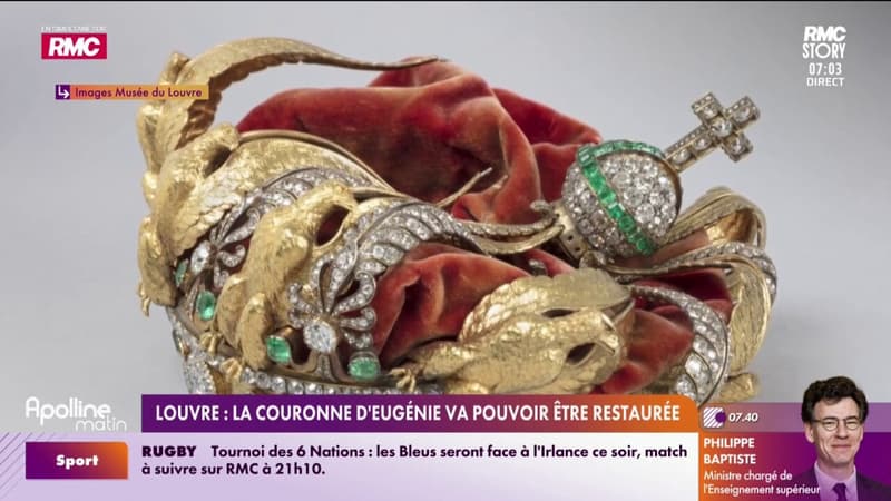 Louvre : la couronne d'Eugénie va pouvoir être restaurée