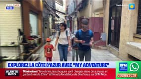 Les vacanciers à la découverte de Nice avec le jeu de piste "My adventure"