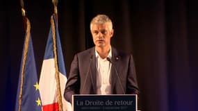 Laurent Wauquiez lance sa campagne pour la présidence des Républicains, le 3 septembre 2017