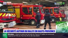 Rallye Monte-Carlo: un dispositif de sécurité très important, les pompiers sur le pont