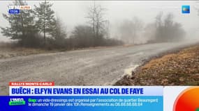 Rallye Monte-Carlo: dans le Buëch, Elfyn Evans était en essai au col de Faye