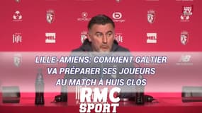 Lille-Amiens: comment Galtier va préparer ses joueurs au match à huis clos