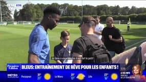 Bleus : entraînement de rêve pour les enfants ! - 15/06