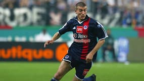 Jérôme Leroy avec le PSG lors de la finale de la Coupe de France 2003 face à Auxerre.