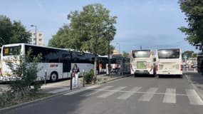 La grève dans les transports le 29 mai 2024 à Aubagne.