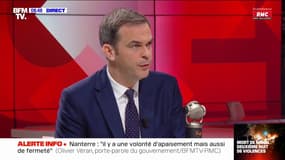 Mort de Nahel: Olivier Véran préfère "une marche solennelle, blanche et teintée d'émotion plutôt qu'une explosion de la violence"