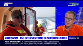 Var: le déroulement d'une opération de sauvetage en mer