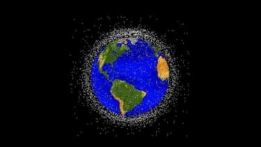 L'espace est plein de débris de satellites