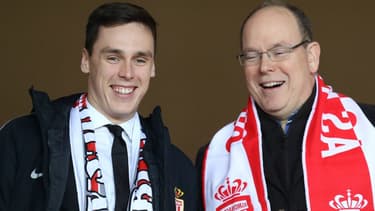 Louis Ducruet avec Albert II