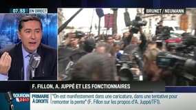 Brunet & Neumann: Comment François Fillon et Alain Juppé veulent-ils réformer la fonction publique ? - 22/11