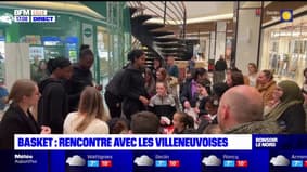 Villeneuve-d'Ascq: deux heures en compagnie des joueuses professionnelles de basket