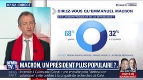 L’édito de Christophe Barbier: Macron, un président plus populaire ?