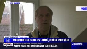 Le père de Logan Schmidt se dit "en colère" face à la libération du meurtrier de son fils