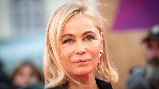 La comédienne Emmanuelle Béart en septembre 2019 au festival de Deauville