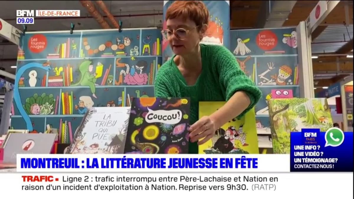 Le Salon du livre et de la presse jeunesse a ouvert ses portes mercredi ...