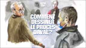 Dessinateur au procès de Jonathann Daval, Siegfried Mahé explique comment il travaille