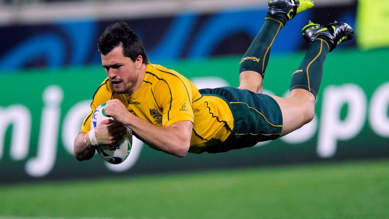 Adam Ashley Cooper sous le maillot des Wallabies