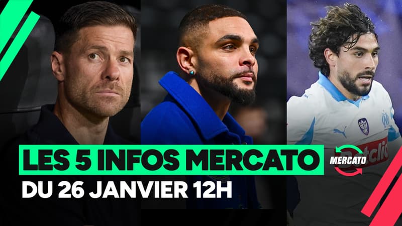 Xabi Alonso, Kurzawa, Maupay… les infos mercato du lundi 26 janvier