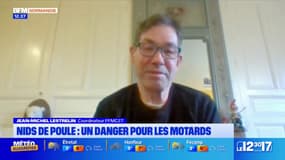 Nids de poule: un danger pour les motards